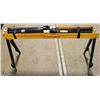 Image 1 : 2 HEAVY DUTY SAW HORSES BOTH ARE FOLDABLE