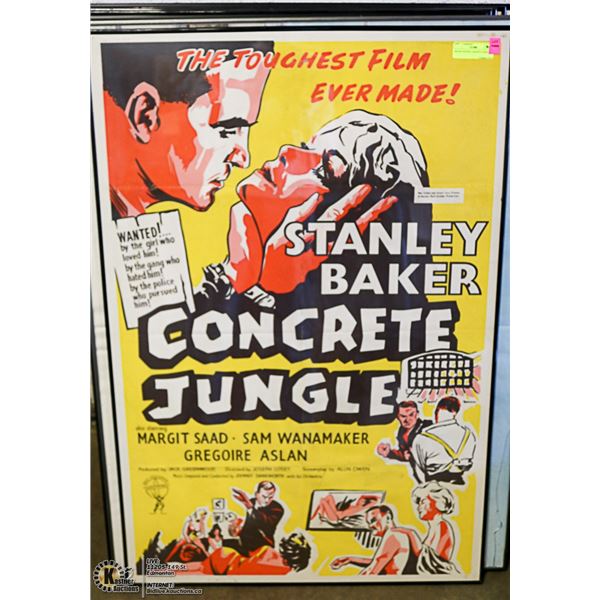 MOVIE POSTER CONCRTE JUNGLE