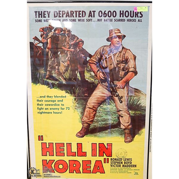 LOBBY CARD- HELL IN KOREA