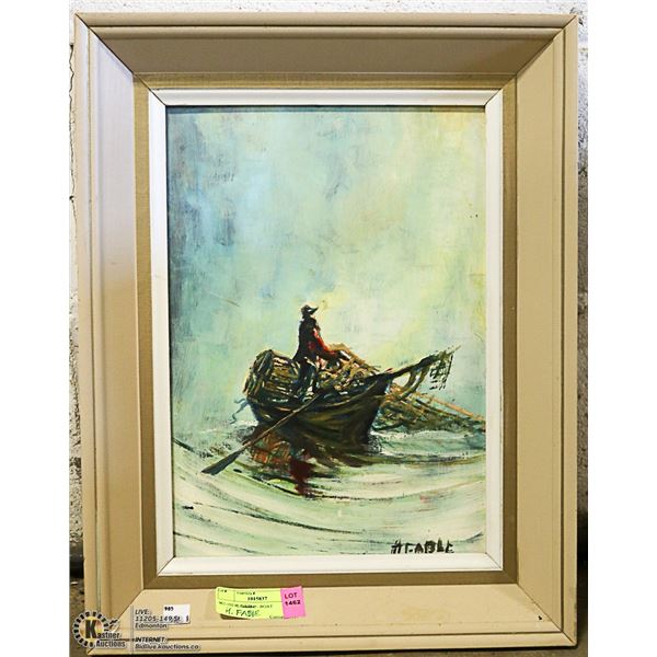 H. GABLE - BOAT ART PIECE
