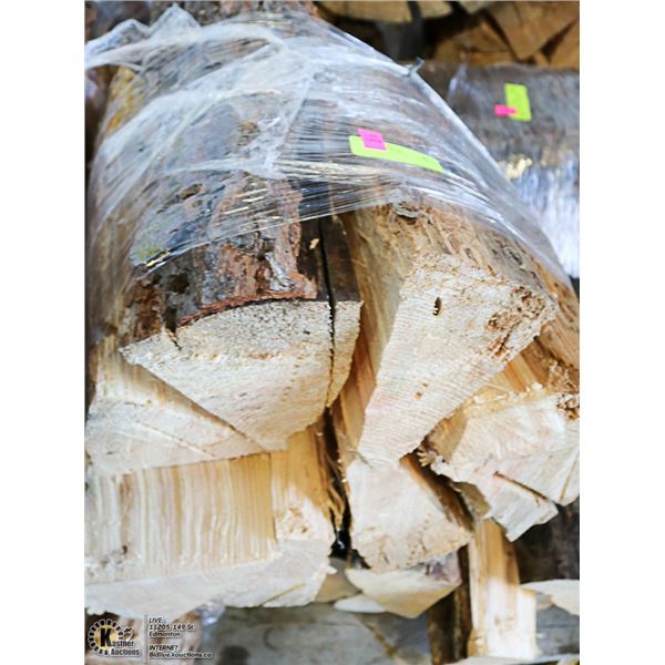 LARGE BUNDLE OF FIREWOOD; SPRUCE