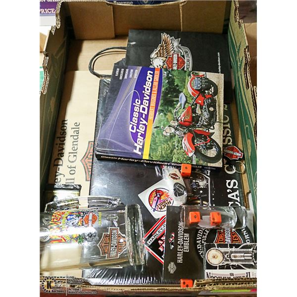 FLAT W/ NEW ALL HARLEY-DAVIDSON MOTORCYCLE