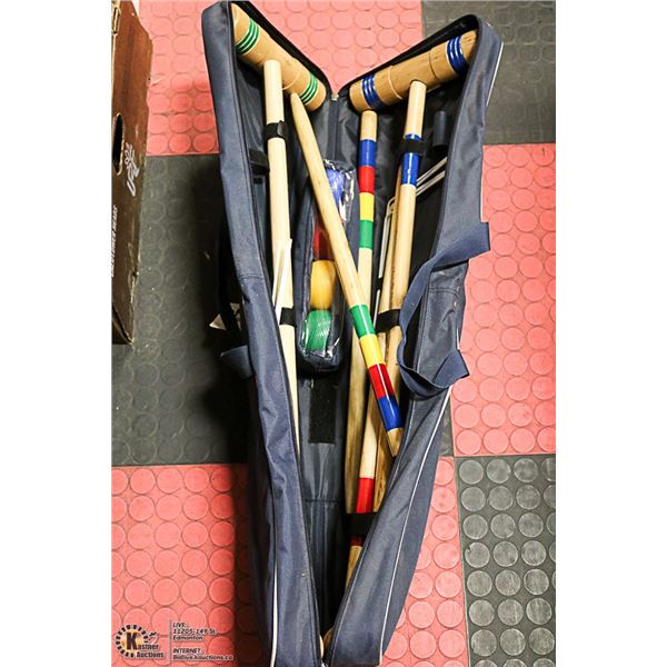 INDIGO LIFE CROQUET SET BRAND NEW