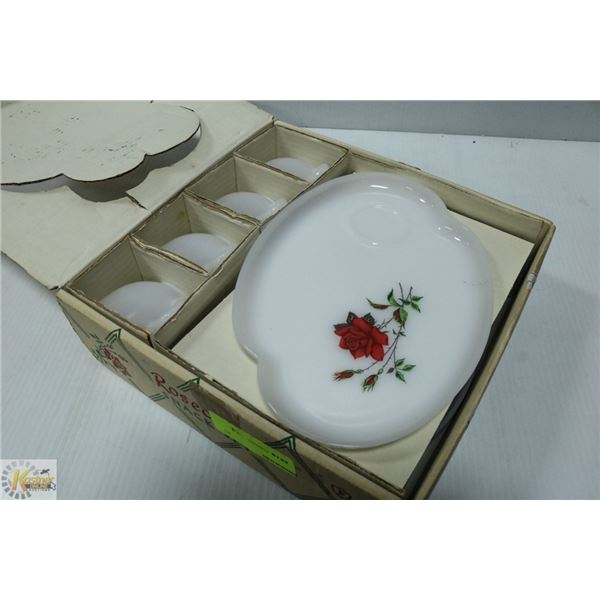 ROSECREST EIGHT PIECE SNACK SET