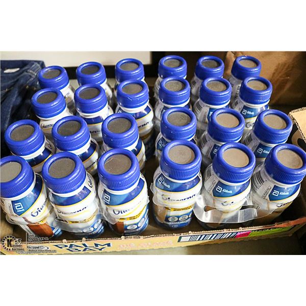 FLAT OF 24 GLUCERNA PROTEIN SHAKES