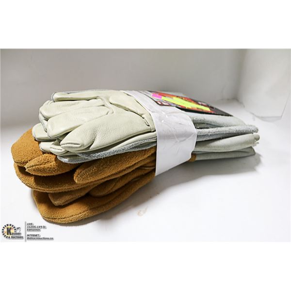 WATSON WELDING GLOVES X 4