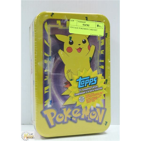 VINTAGE POKEMON CARD SET