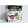 Image 1 : NEW FARBERWARE 10PC GLASS BOWL SET