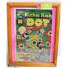 Image 1 : RICHIE RICH & DOT #1 COLLECTOR COMIC, FRAMED