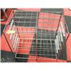 Image 1 : METAL 4 SQUARE ORGANIZING UNIT,SHELF OR CARRIER