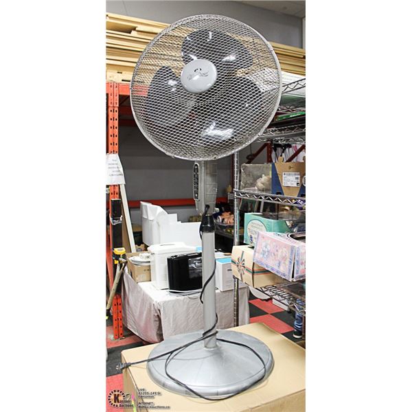 WIND CHASER FAN 3-SPEED, TIMER