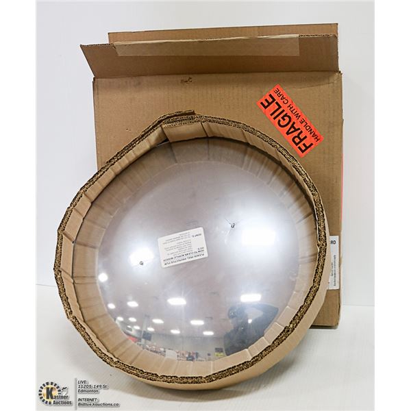 18" CONCAVE MIRROR *DAMAGED*