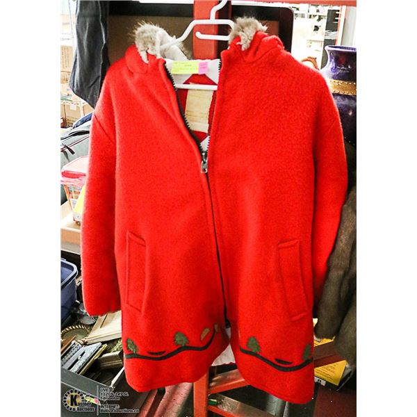 VINTAGE HUDSONS BAY  WOOL ESKIMO JACKET