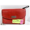 Image 1 : FOSSIL RED LEATHER WALLET