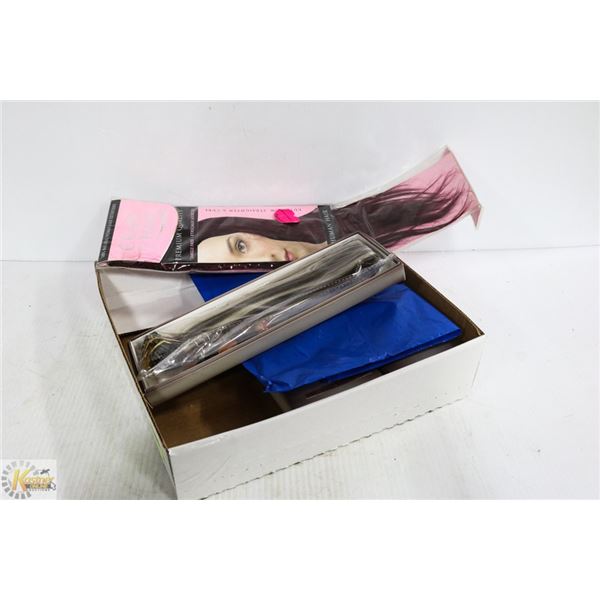 BOX OF ASSORTED REMMY HAIR EXTENIONS