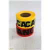 Image 1 : XL ROLLS OF DANGER & CAUTION TAPE