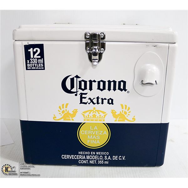 12" x 12" x 10" CORONA COOLER WITH BOTTLE CAP