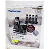Image 1 : PANASONIC 5 HANDSET BLUETOOTH CORDLES PHONE SET