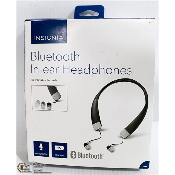 INSIGNIA BLUETOOTH IN EAR HEADPHONES