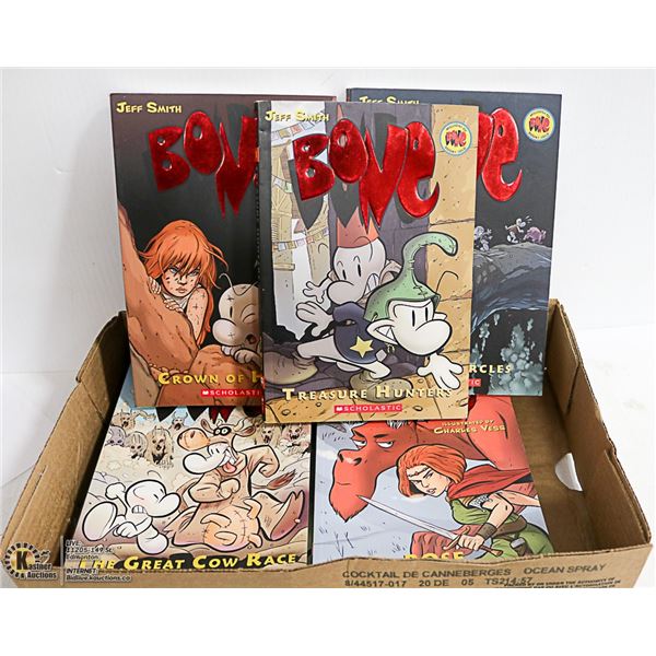 LOT OF 10 GRAPHIC NOVELS