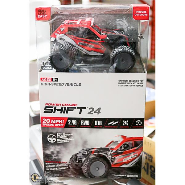 POWER CRAZE SHIFT 24  HIGH SPEED  RC VEHICLE