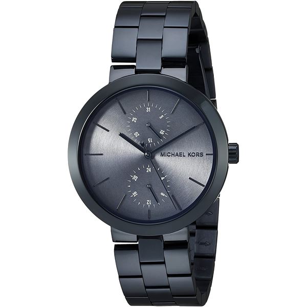 NEW MICHAEL KORS 40MM NAVY BLUE DIAL MSRP $299