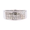 Image 2 : 1.00 ctw Diamond Band - 14KT White Gold