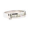 Image 1 : 0.52 ctw Diamond Ring - 14KT White Gold