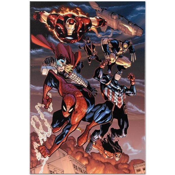 Marvel Comics "Amazing Spider-Man #648" Numbered Limited Edition Giclee on Canva