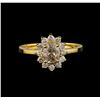 Image 2 : 0.95 ctw Diamond Ring - 14KT Yellow Gold