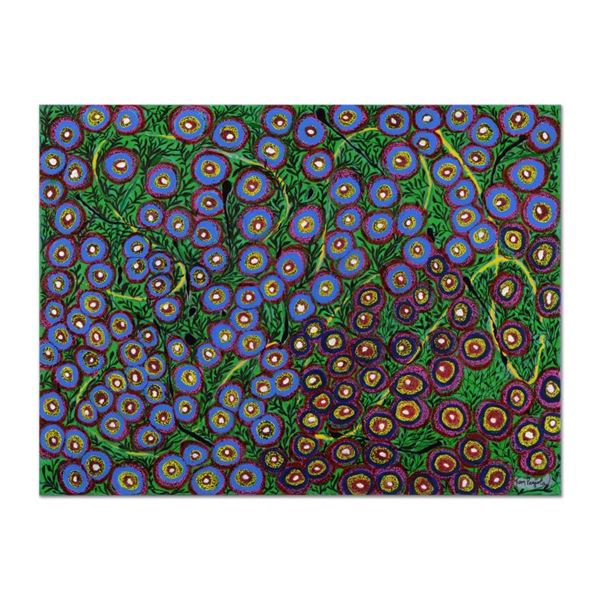 Tom Pergola, "My Abstract" Original Acrylic Painting on Gallery Wrapped Canvas,