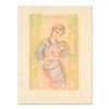 Image 1 : Edna Hibel (1917-2014), "Fair Alice and Baby" Limited Edition Lithograph on Rice