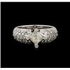 Image 2 : 14KT White Gold 1.93 ctw Diamond Ring