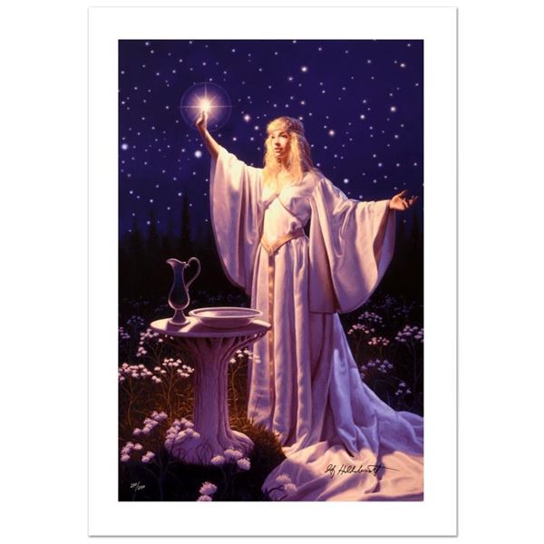 "The Ring Of Galadriel" Limited Edition Giclee on Canvas by Greg Hildebrandt. Nu