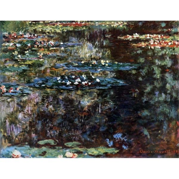 Claude Monet - Water Garden at Giverny