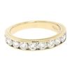 Image 1 : 14k Yellow Gold 1.05 ctw Round Diamond Band Ring