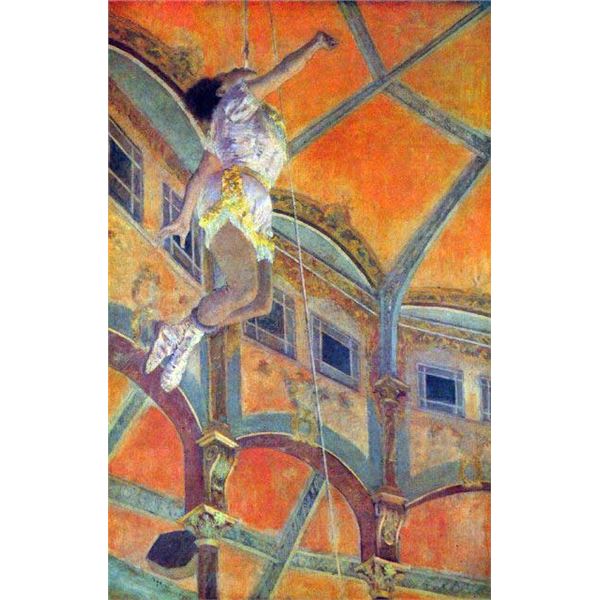 Edgar Degas - Miss Lala In Circus Fernando