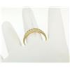 Image 4 : 14k Solid Gold 0.28 ctw 10 Round Brilliant Cut Channel Diamond Ladies Band Ring