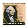 Image 1 : Steve Kaufman (1960-2010), "George Washington" Limited Edition Silkscreen on Can