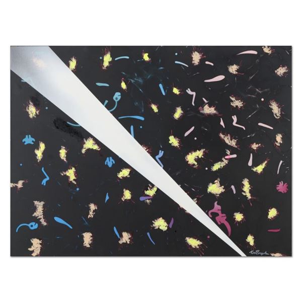 Tom Pergola, "Spotlight" Original Acrylic Painting on Gallery Wrapped Canvas, Ha