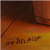 Image 2 : Avi Belaish, Original Acrylic Painting on Canvas, Hand Signed with Letter Authen