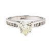 Image 2 : 1.31 ctw Diamond Ring - 10KT White Gold