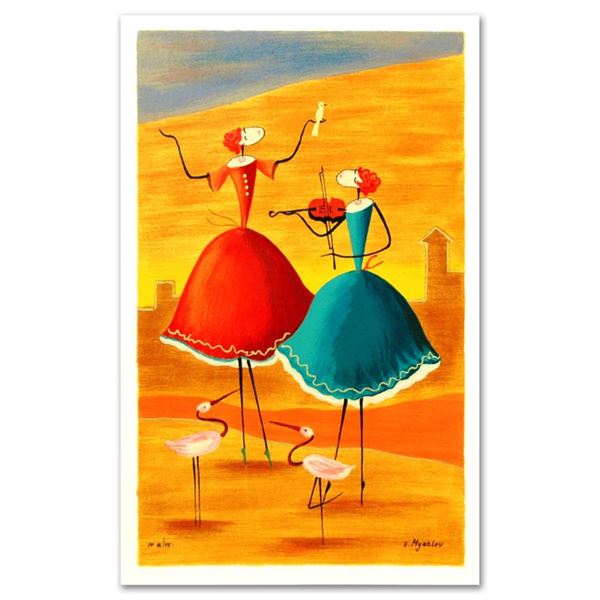 Ester Myatlov, "A Day to Remember" Limited Edition Serigraph, Numbered and Hand