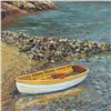 Image 2 : John Powell, "Coastal Shoal" Limited Edition on Canvas, Numbered 44/95 and Hand