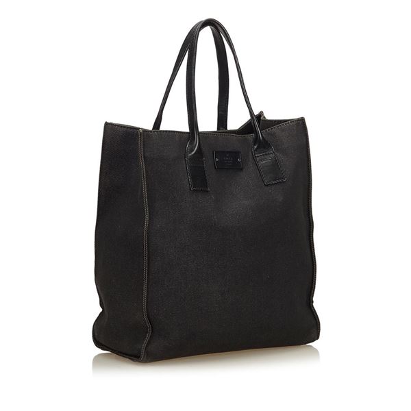 Gucci Guccissima Canvas Tote Bag