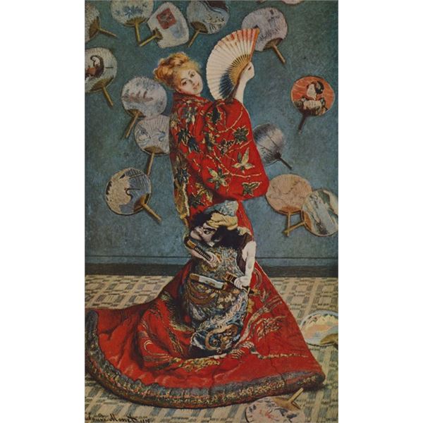 Claude Monet - Camille in Japanese Dress