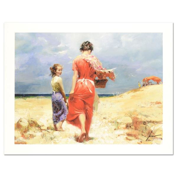 Pino (1939-2010) "Summer Retreat" Limited Edition Giclee. Numbered and Hand Sign