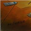 Image 2 : Avi Belaish, Original Acrylic Painting on Canvas, Hand Signed with Letter Authen