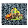 Image 1 : Steve Kaufman (1960-2010), "Biker Gal" Hand Signed and Numbered Limited Edition