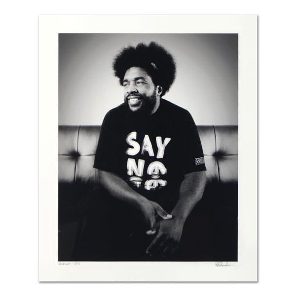 Rob Shanahan,  Questlove  Hand Signed Limited Edition Giclee with Certificate of